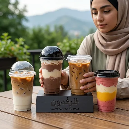 خرید لیوان آیس پک 550 سی سی